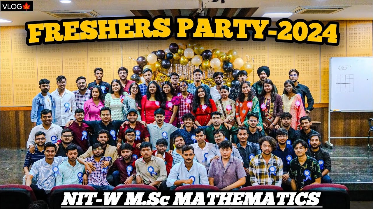 FRESHERS PARTY 2024 NIT WARANAGAL VLOG| Ep1