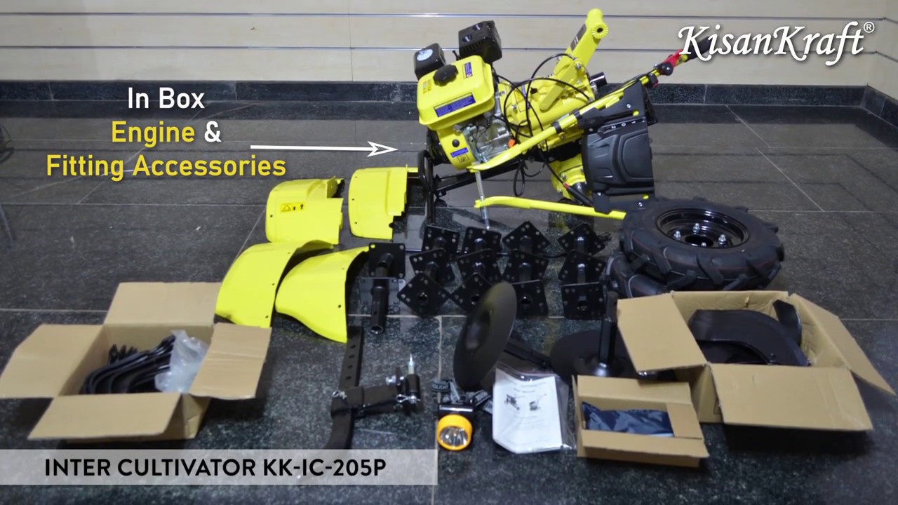 Inter Cultivator KK-IC-205P Unboxing