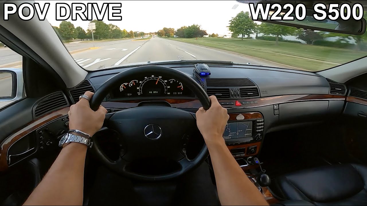 За рулём Mercedes-Benz S500 W220 2005 года | ТЕСТ-ДРАЙВ ОТ ГЛАВНОГО ВИДЕНИЯ