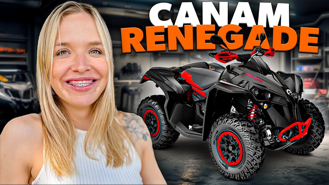 QUAD CAN AM RENEGADE X XC - przygniótł nas *straż leśna*