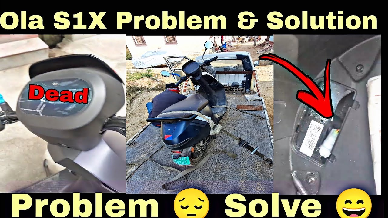 Ola S1X Plus All PROBLEM & SOLUTION | Ola S1x dead problem solved #olas1xplus  #olaelectric