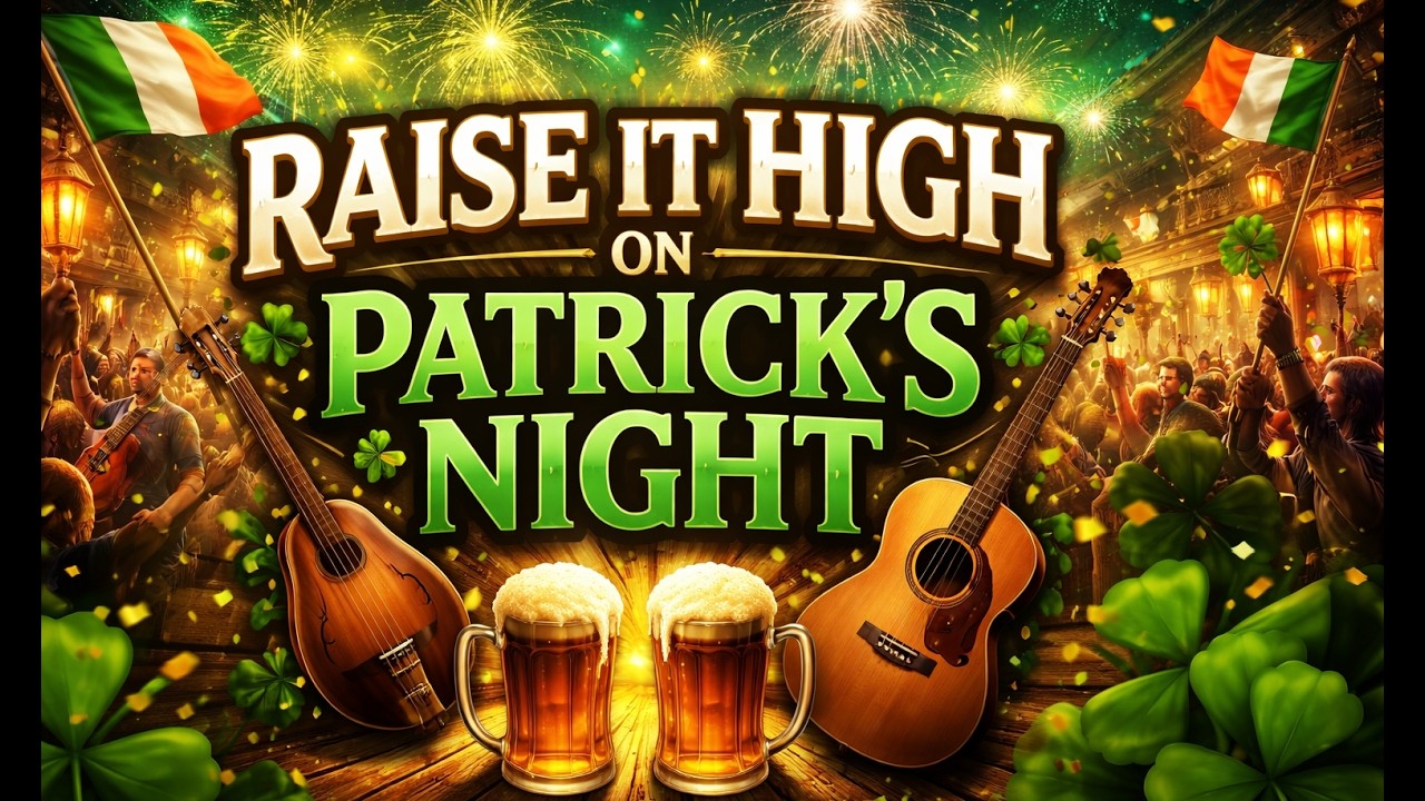 Raise It High on Patrick’s Night | High-energy Irish Rock Pub Anthem