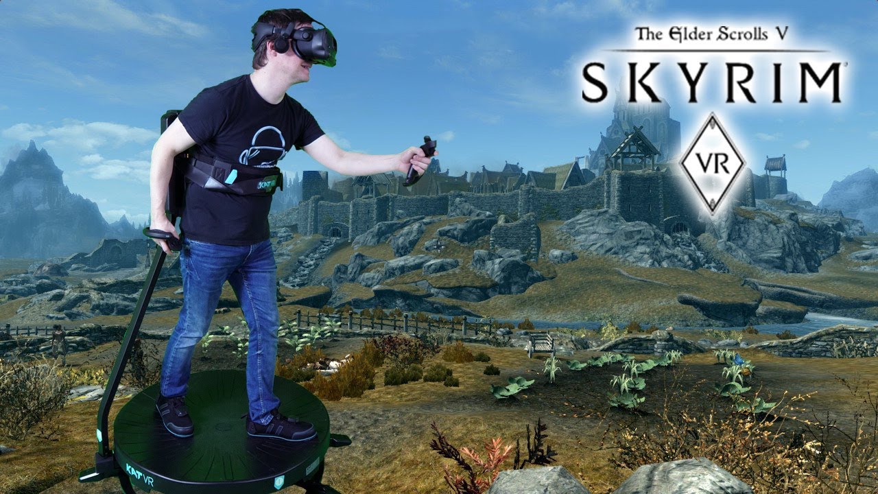 Ich zocke Skyrim VR auf der 