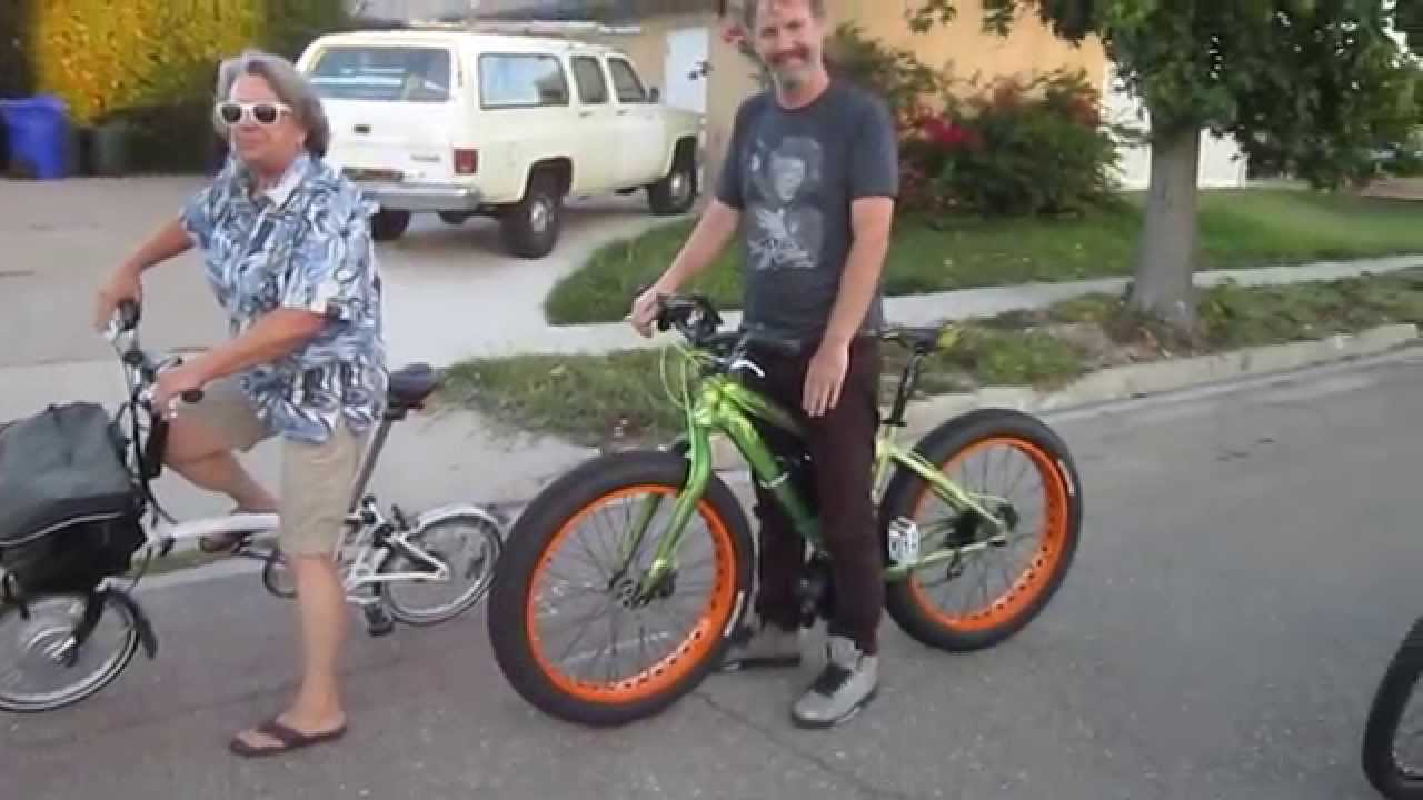 BaFang 1000 Watt Conversion, Pedego Ridge Rider, E-Brompton---3 E-bike Ride
