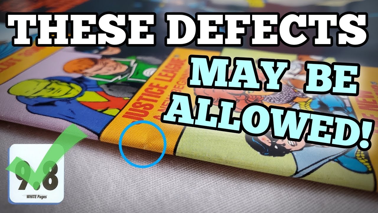 9.8 Guide! THESE DEFECTS May not impact your CGC grade!