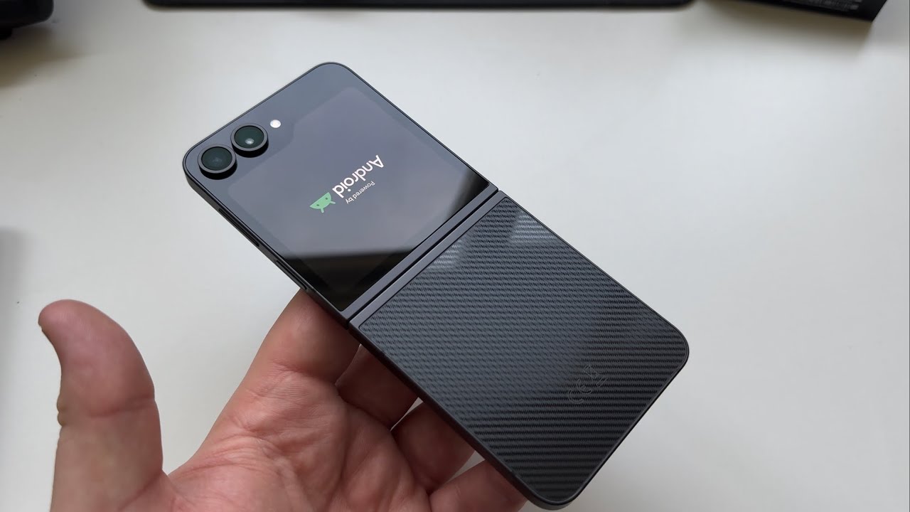Samsung Galaxy Z Flip 6 Crafted Black Unboxing