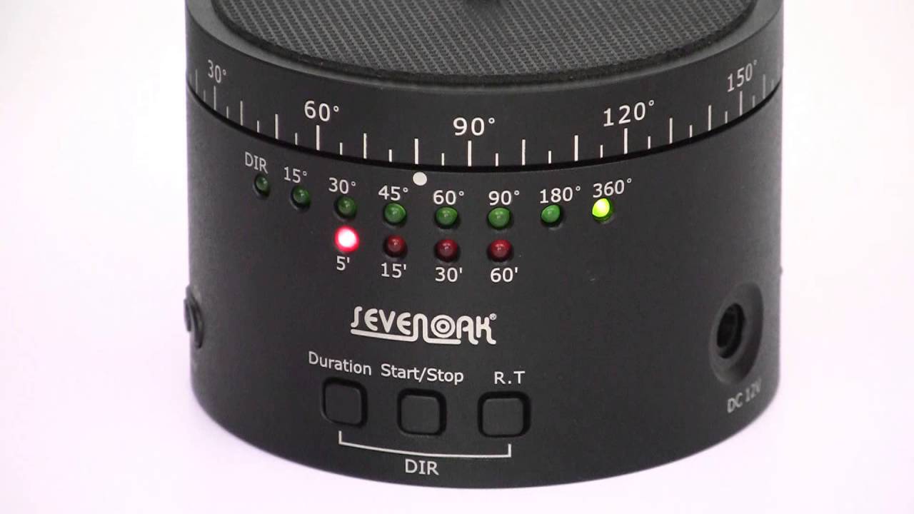 Sevenoak - SK EBH01 Cabezal 360° Motorizado - Todofotografia