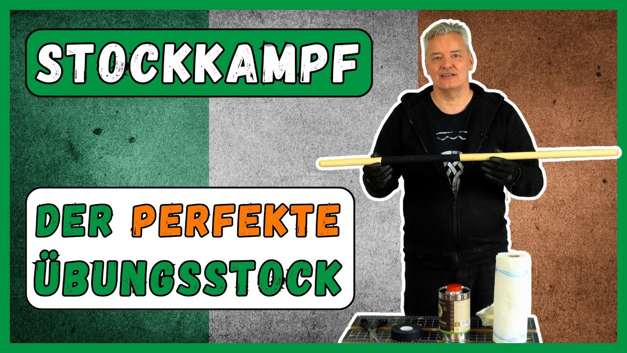 Anleitung: Übungsstock selber machen | Traditioneller Stockkampf & Irish Stick Fighting