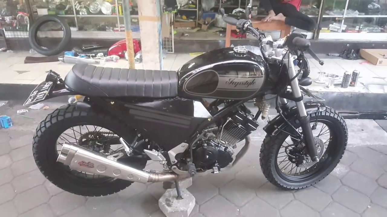 Japstyle satria f 150 mantab 3hari jadi modal cuma 5jutaan aja.