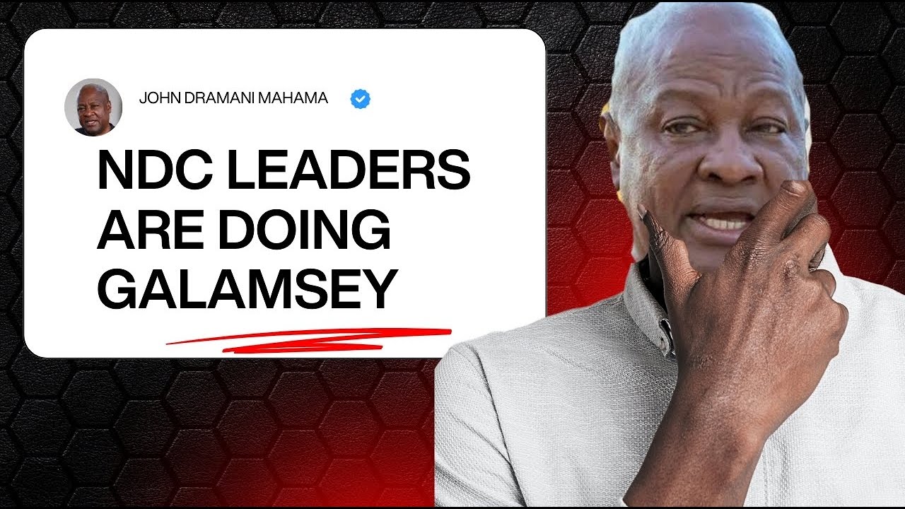 KARMA CATCH MAHAMA OVER GALAMSEY FIGHT.