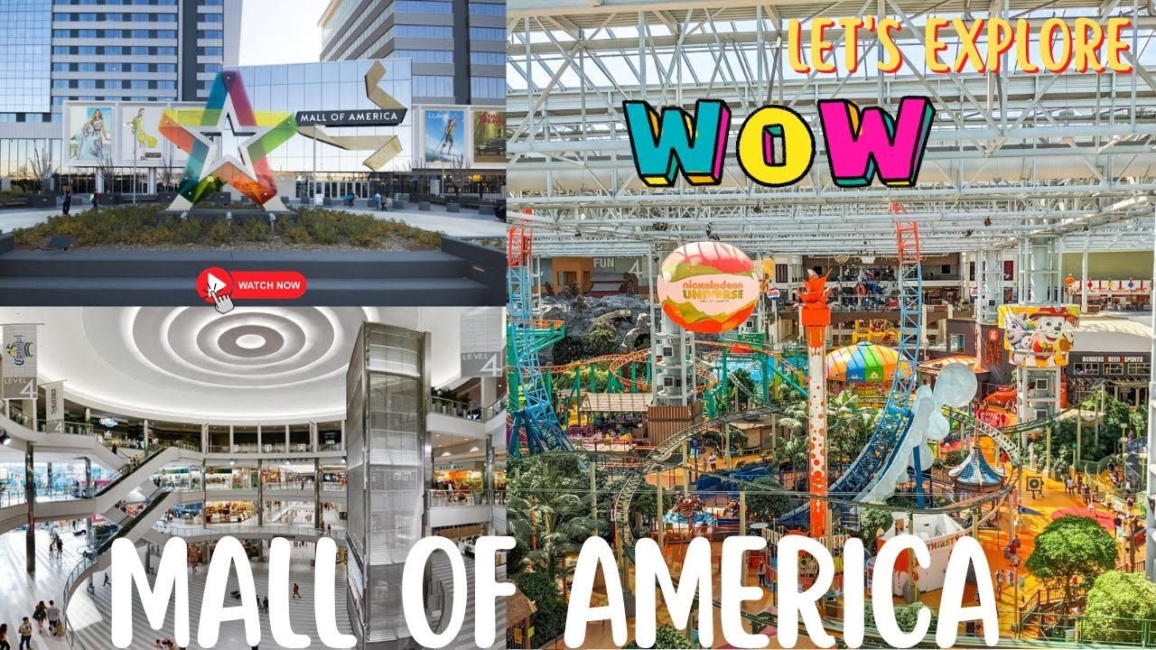 Let's explore the largest mall in the US | Mall of America, Bloomington MN