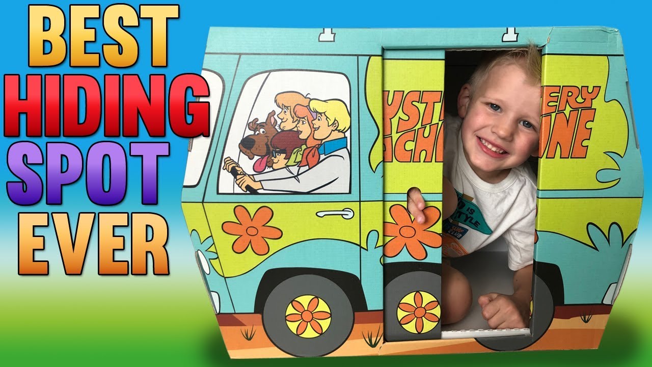 Best Hiding Spot Ever! Scooby Doo Playtime with Michael
