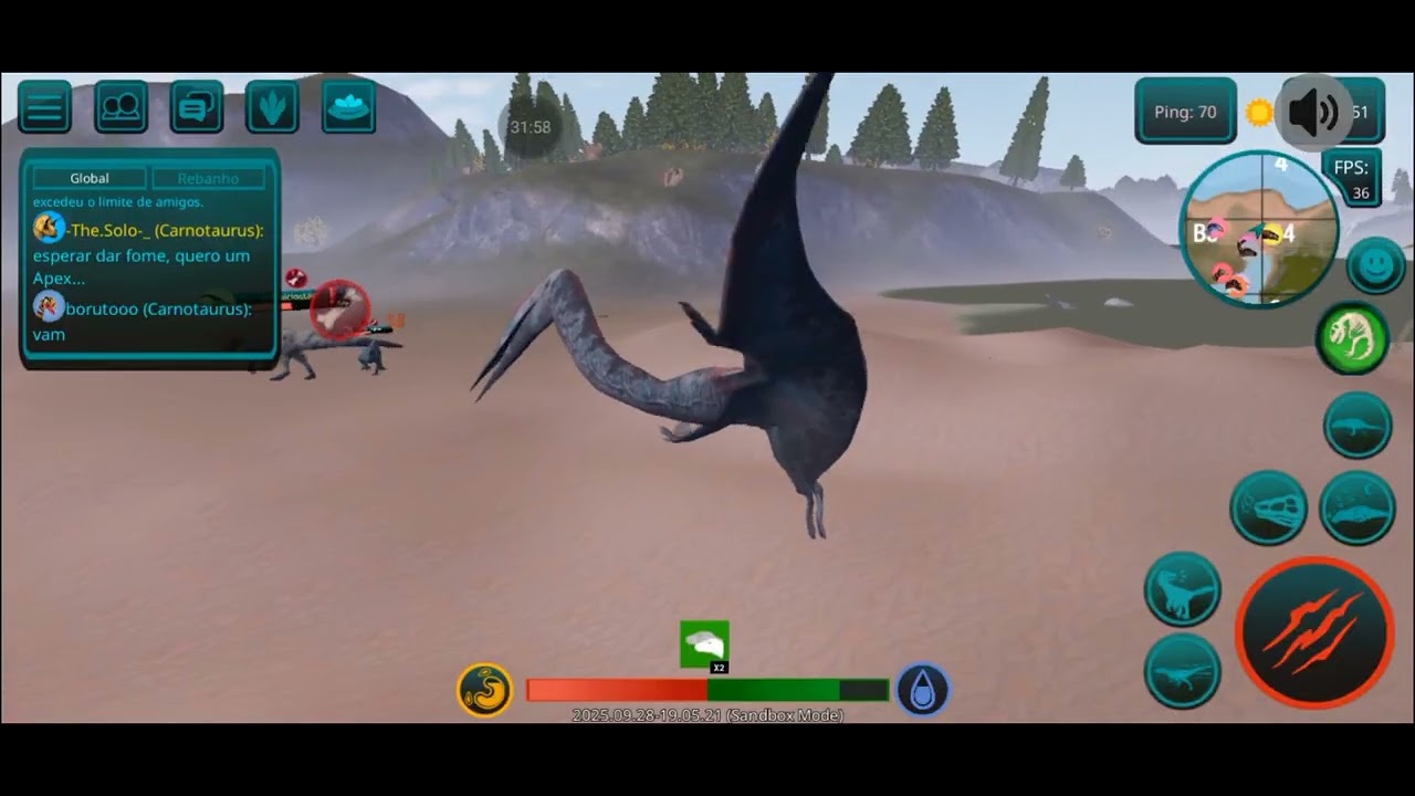 Vida de ADM #thecursedisle #tci #gameplay #dinosaurs 