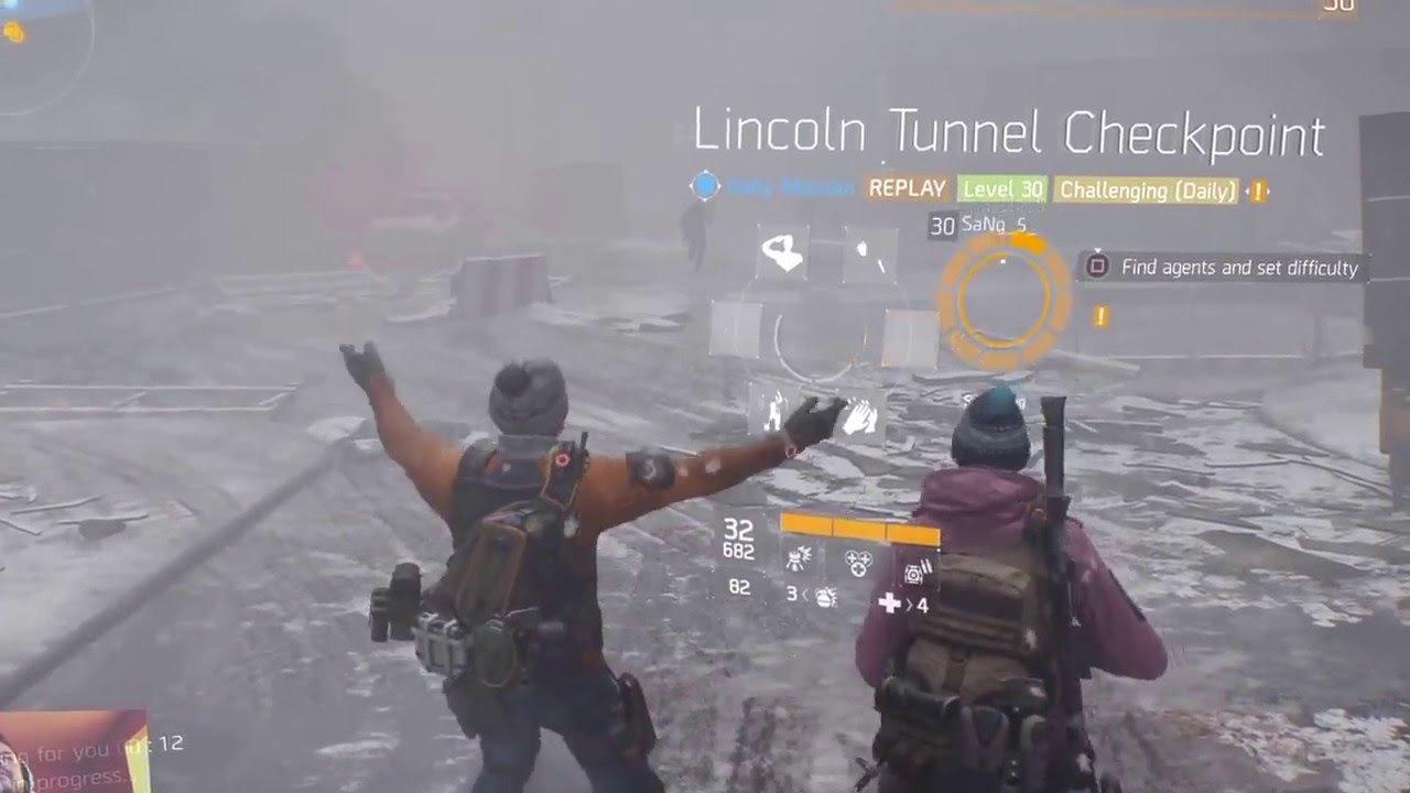 ( GLITCH )20 Jugadores En Una Mision CHALLENGE MODE Tom Clancy's The Division