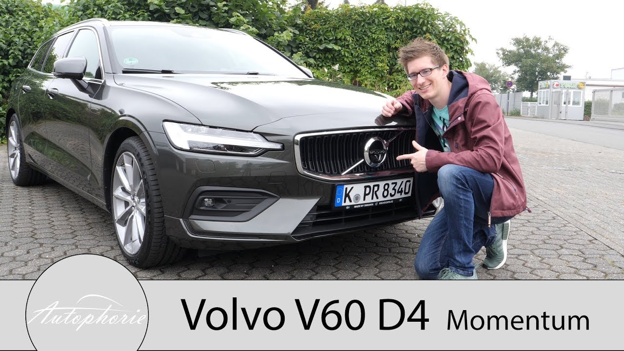 2018 Volvo V60 D4 Momentum Fahrbericht / Der sportliche Mittelklasse-Kombi - Autophorie