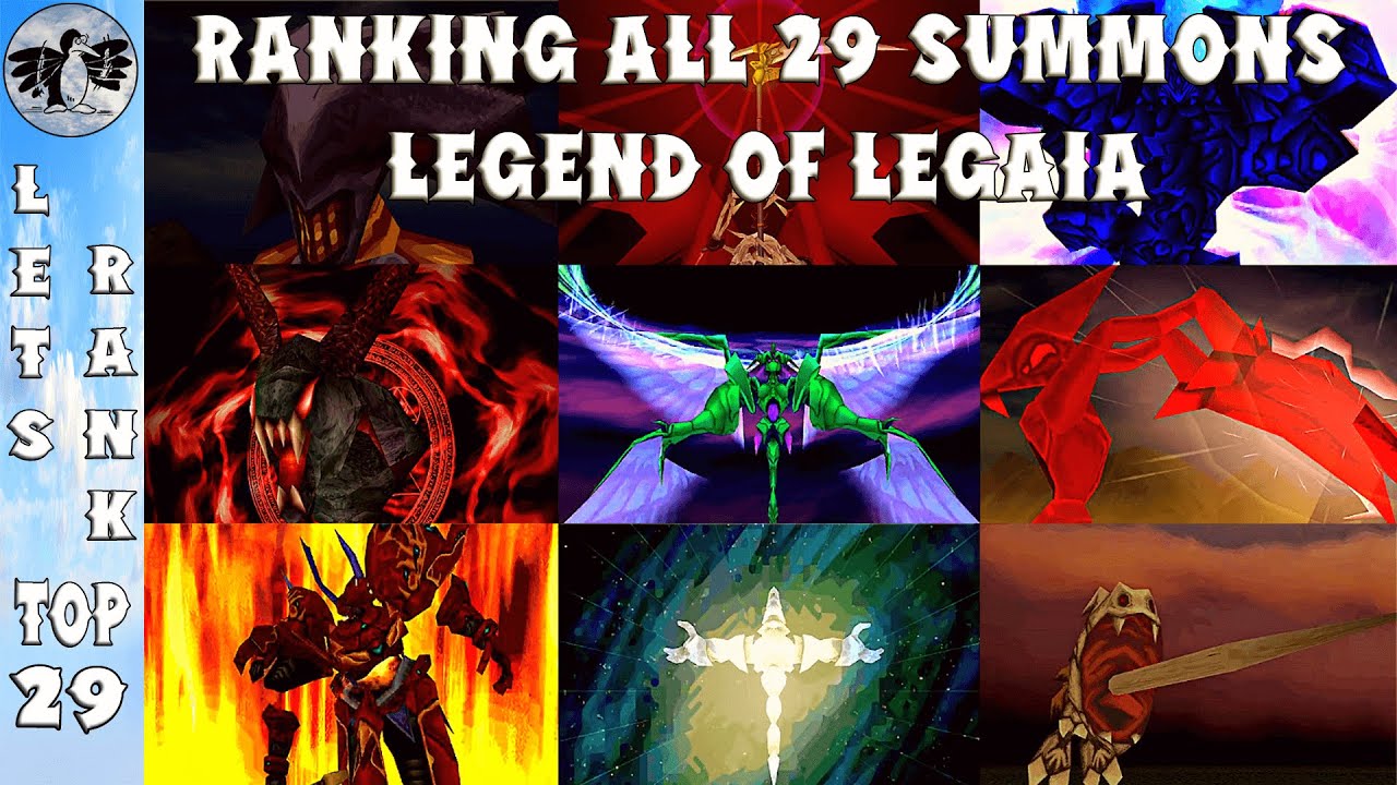 Let's Rank Legend of Legaia Summons (Top 29) All Seru & Secret Summons