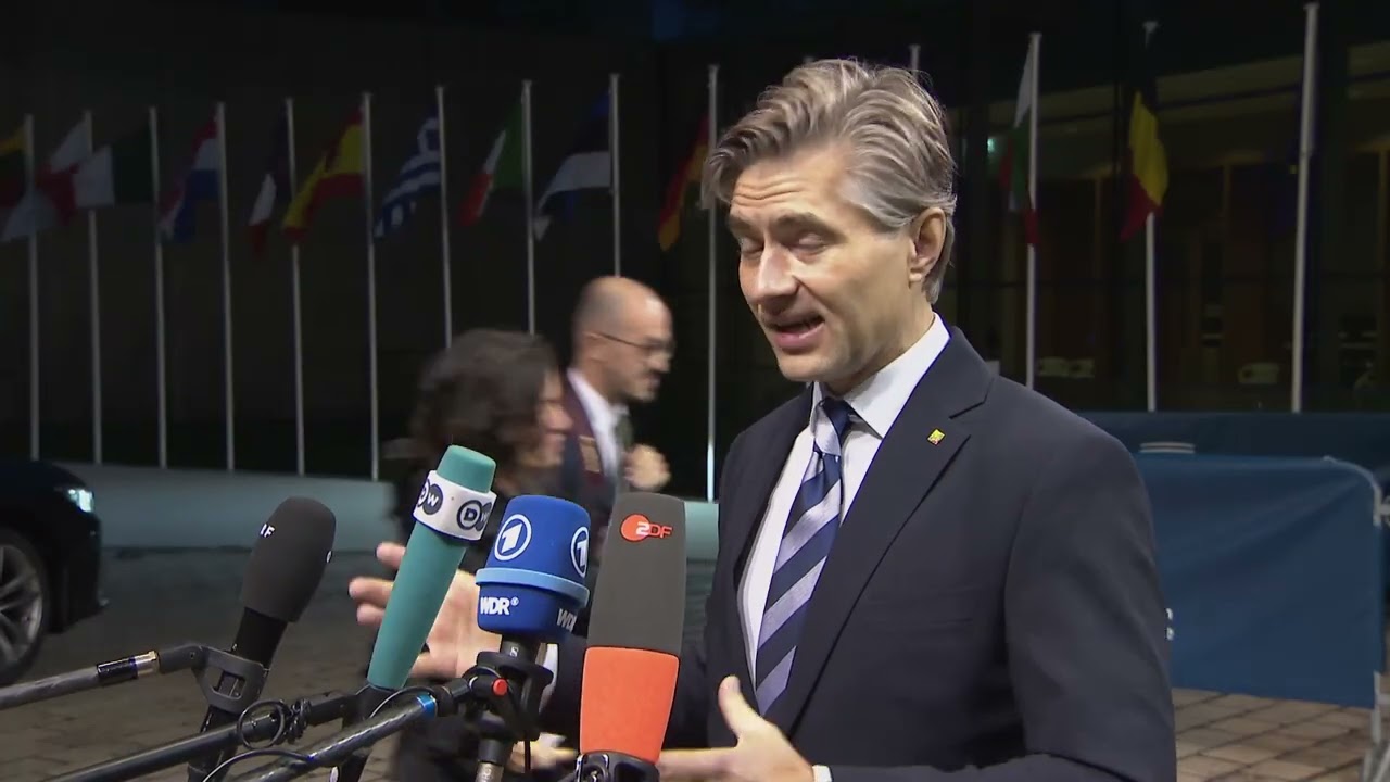 Lithuanian FM Kęstutis Budrys Arrives at Foreign Affairs Council | Europe Politics | Nordic Today