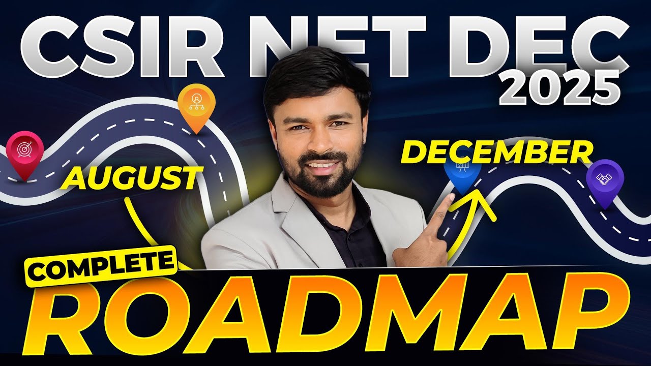 How to Prepare CSIR NET Mathematics Dec 2025 - Complete Roadmap!
