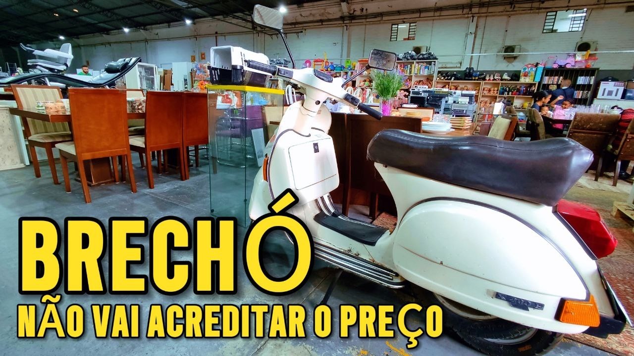 ENCONTREI COISAS INCRIVEIS E ESTRANHAS NESSE BRECHÓ GIGANTE