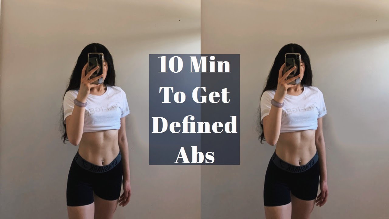 GET DEFINED ABS IN 10 MIN | Crunches Variation