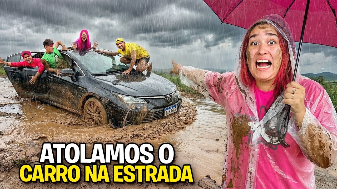 NOSSO CARRO ATOLOU EM UMA ESTRADA ABANDONADA *Conseguimos sair ?