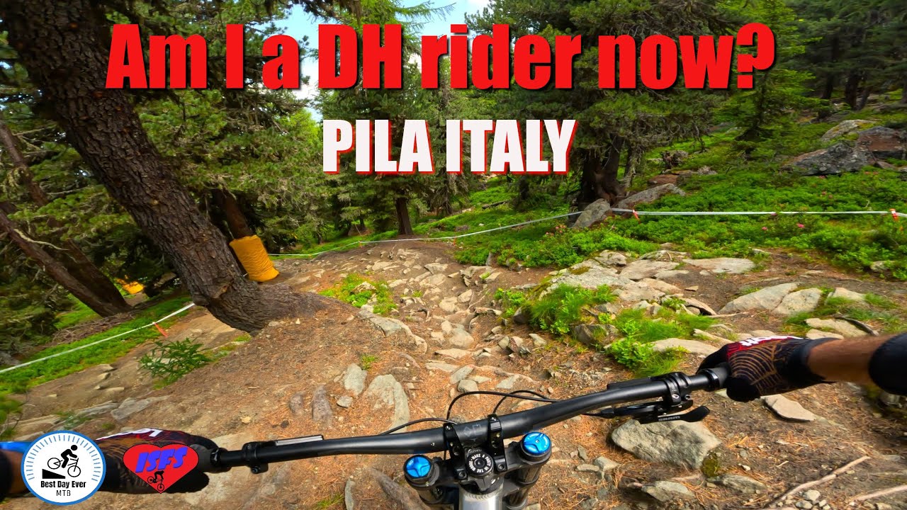 Am I a DH rider now? Pila Italy.