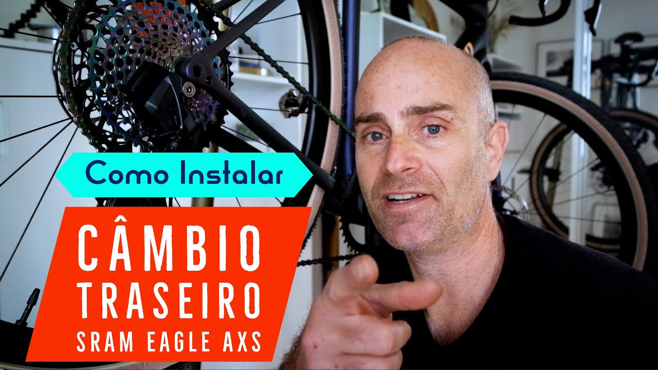 Como instalar câmbio SRAM AXS e corrente na bicicleta
