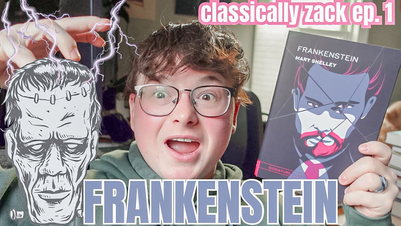 Reading Frankenstein for the first time | classically zack ep. 1 (reading vlog) reading classic lit