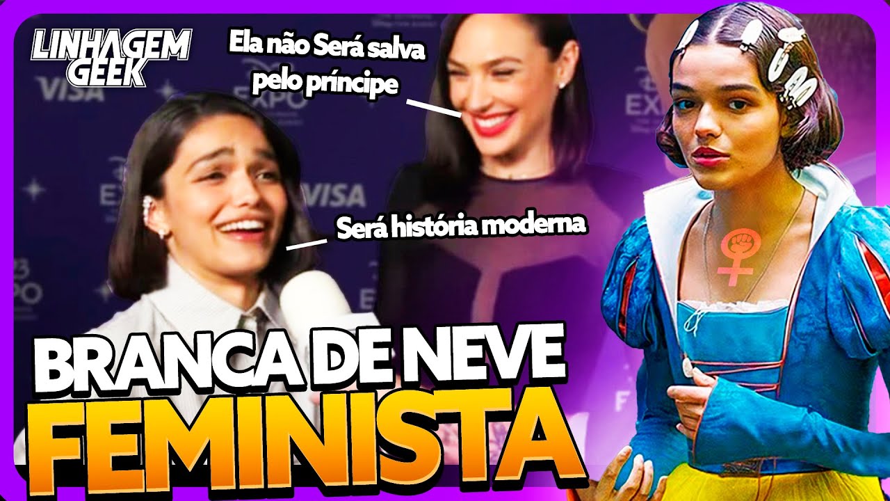BRANCA DE NEVE SERÁ FEMINISTA!