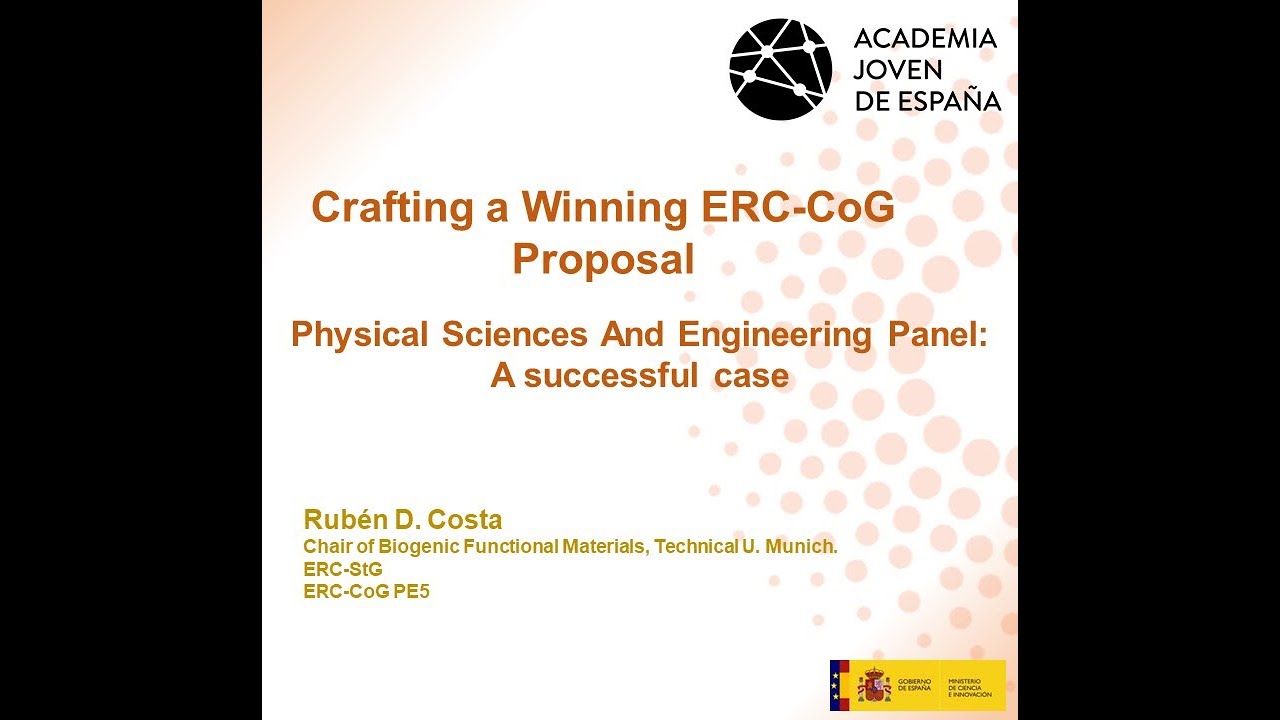 Crafting a Winning ERC-CoG Proposal
