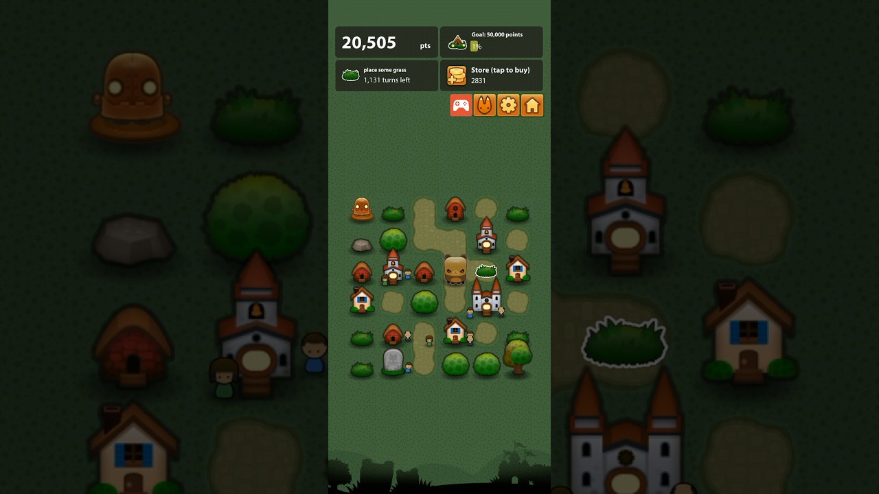 Triple Town (-by Spry Fox) - free offline puzzle game for Android and iOS - gameplay.