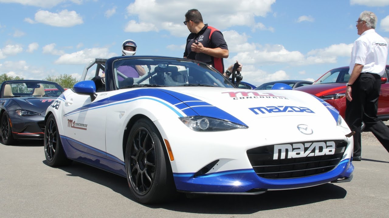 2017 Mazda MX-5 Cup Race Car | First Drive