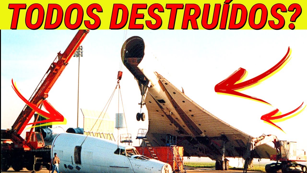 O QUE ACONTECEU COM TODOS OS CONCORDES FABRICADOS? FORAM DESMANCHADOS?