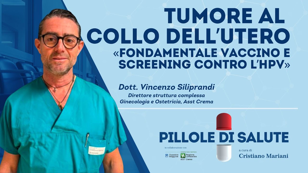 Tumore al collo dell'utero: «Fondamentale vaccino e screening contro l'HPV» - PILLOLE DI SALUTE
