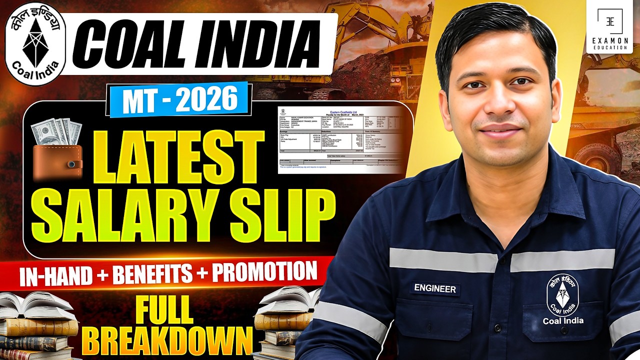 Coal India Recruitment 2026 | Coal India Salary, Structure & CTC Breakdown #cilmt2026