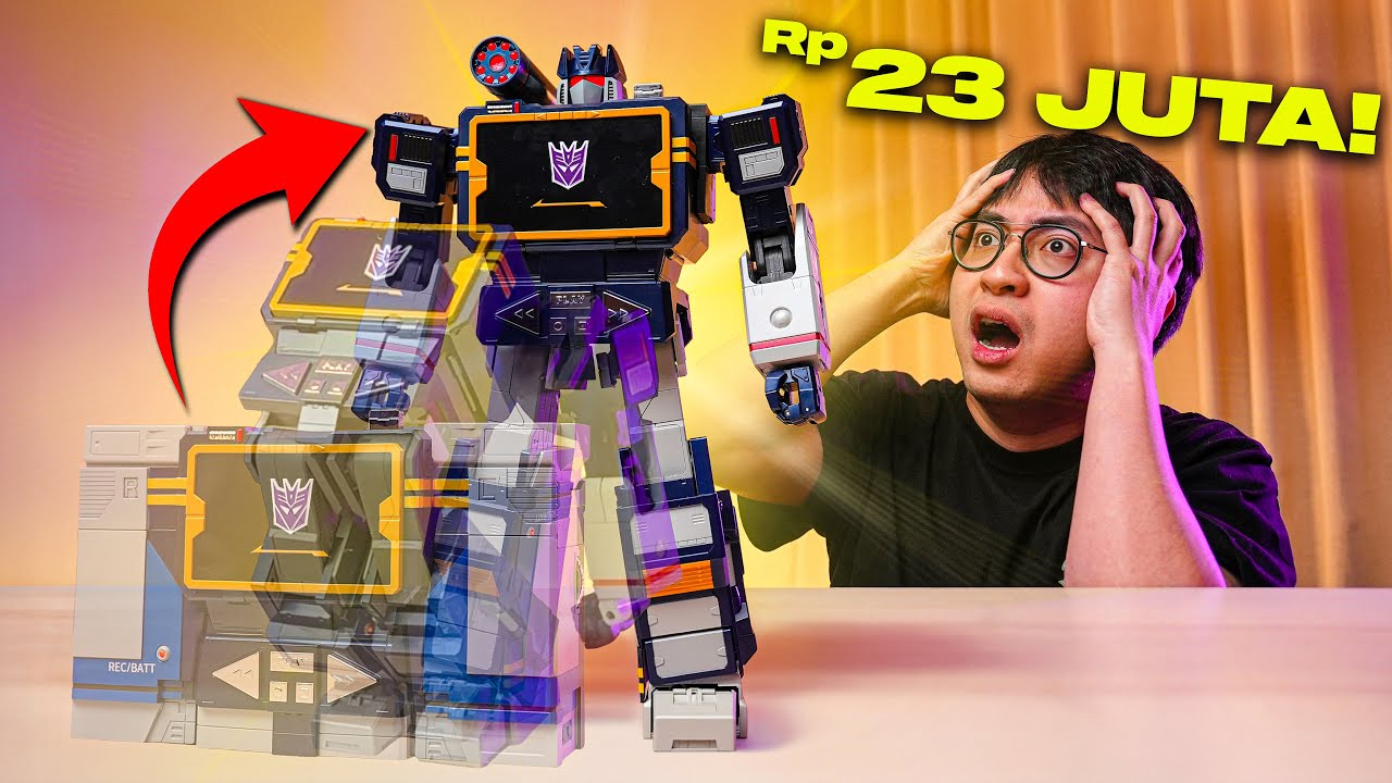 UNBOXING SOUNDWAVE ROBOSEN YANG BISA BERUBAH SENDIRI! SEHARGA MOTOR! 🤯🔥