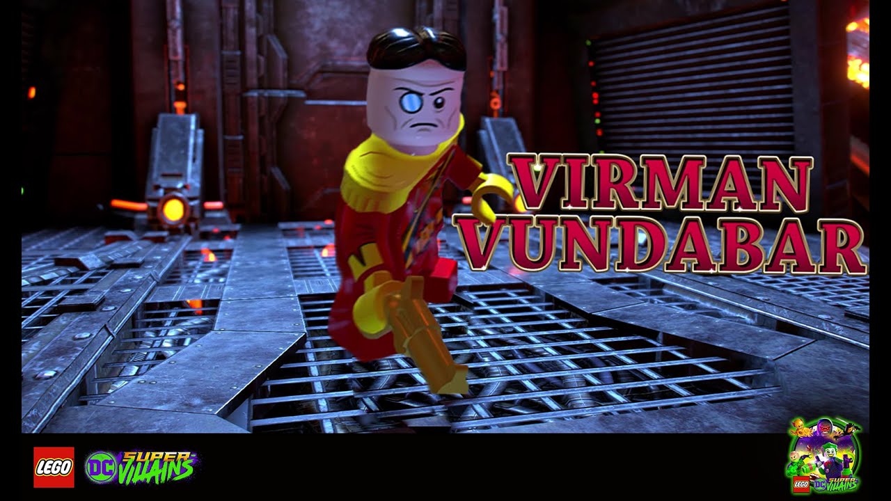 VIRMAN VUNDABAR - BOSS JUSTICE LEAGUE STORY - LEGO DC Super Villains