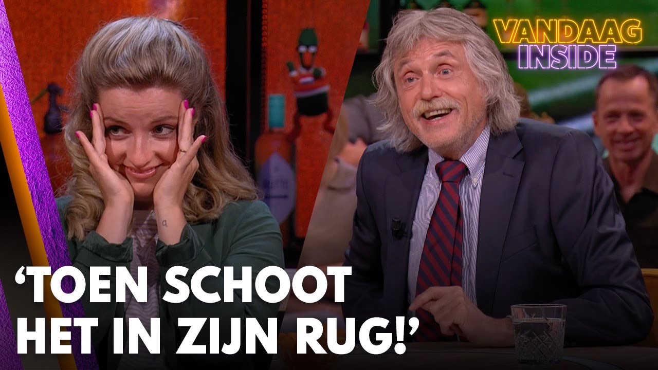 Johan vertelt legendarische anekdote over oud-collega: ‘En toen schoot het in zijn rug!’