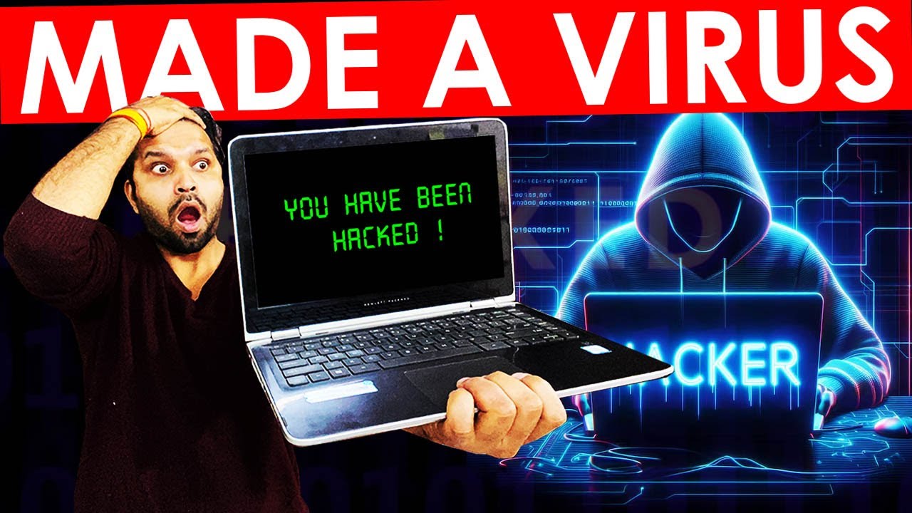 🚨 Hacking 101: I Made a Virus 💻👨&zwj;💻