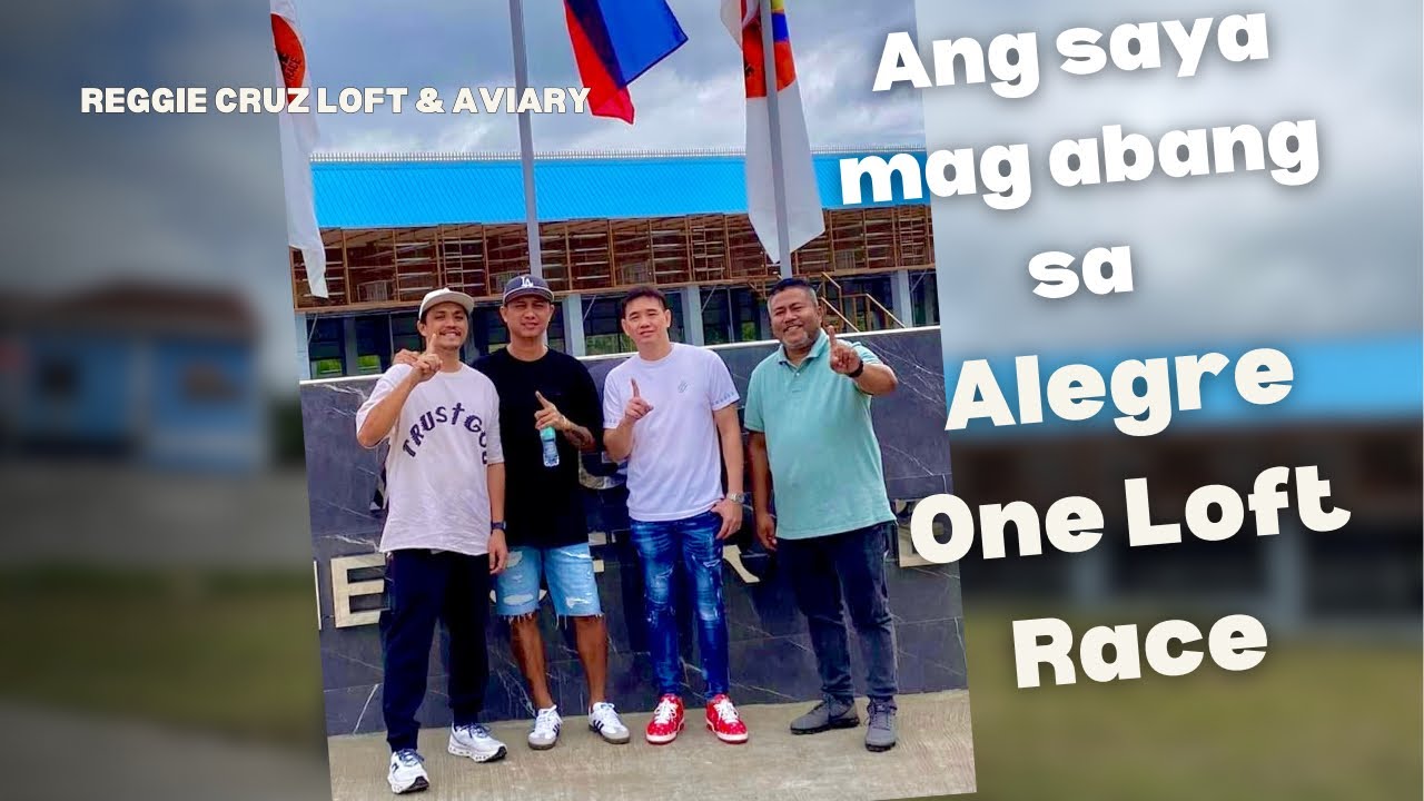 ANG SAYA NG ABANGAN SA ALEGRE ONE LOFT RACE |Reggie Cruz Loft & Aviary #reggiecruzloftandaviary