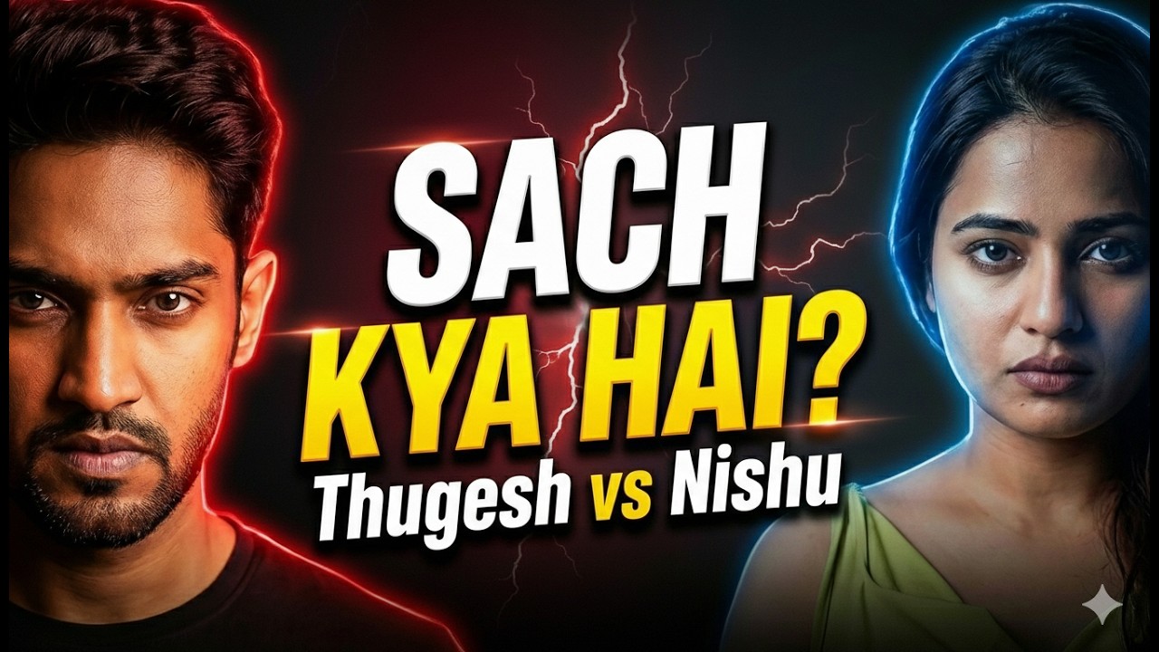 THUGESH VS NISHU TIWARI | CONTROVERSY | THUGESH EXPOSED NISHU TIWARI | @Thugesh @inishutiwari