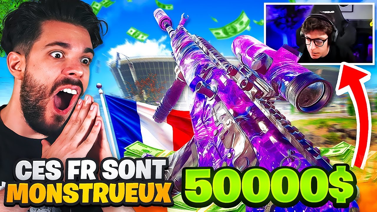 JE RÉAGIS AUX FRANÇAIS #1 AU TOURNOI à 50.000$ sur VERDANSK