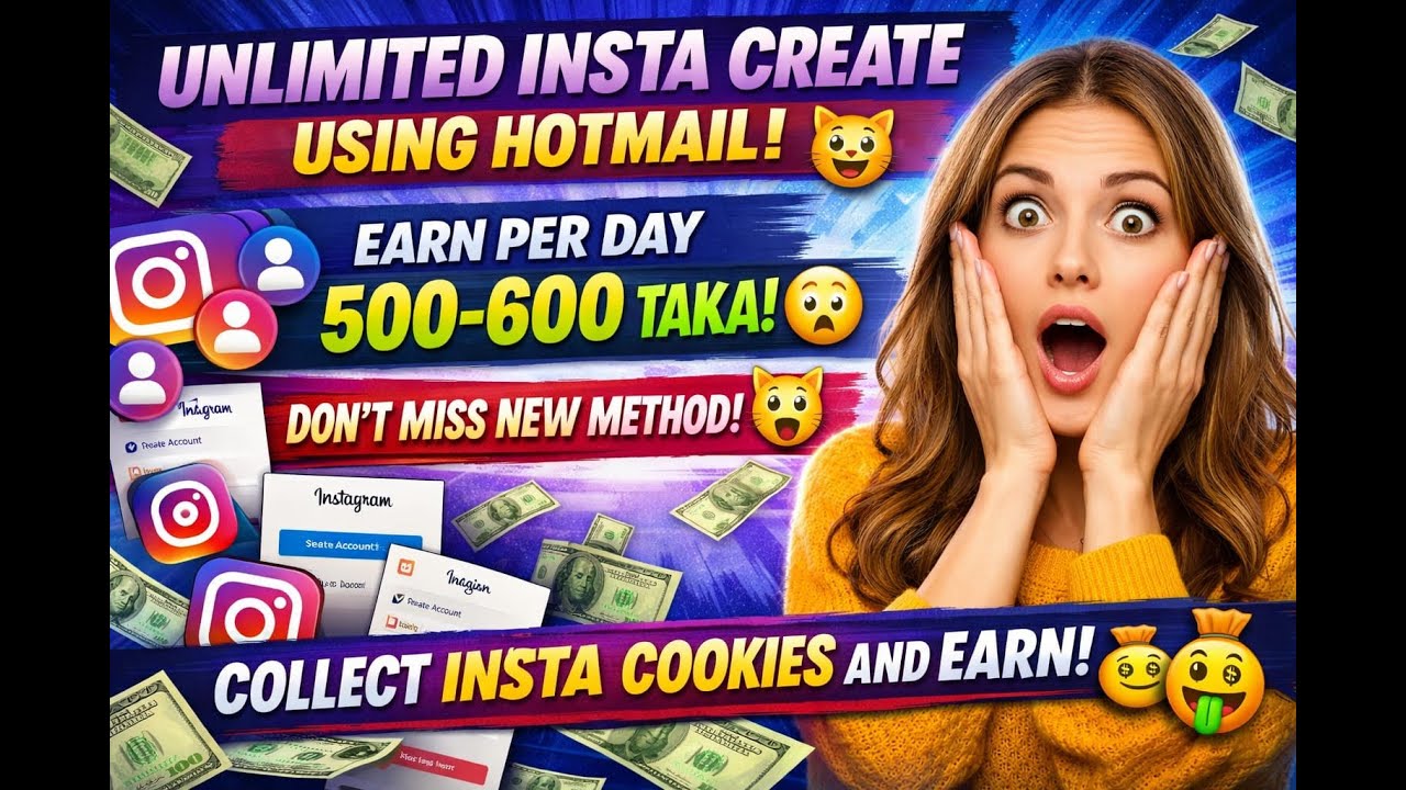Unlimited instagram account create New method 2026| আনলিমিটেড ইন্সটাগ্রাম অ্যাকাউন্ট খুলার নতুন মেথড