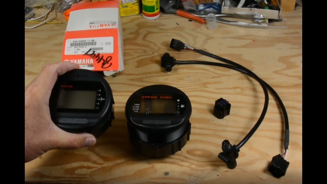 Установка приборов Yamaha CommandLink в сеть NMEA