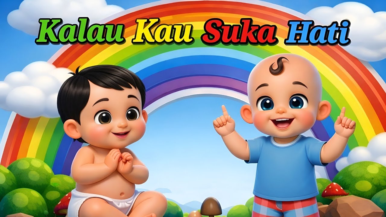 Kalau Kau Suka Hati 🎵 Lagu Anak Indonesia Terpopuler 2026 | Lirik & Animasi 