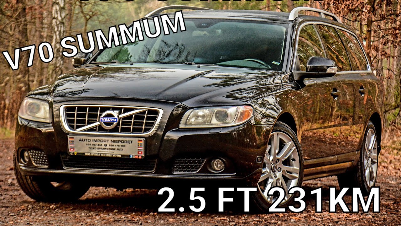 VOLVO V70 ✅ SUMMUM ✅ 2.5T 231KM ✅ AUTOMAT ✅ 2009 ✅ Auto Import Nieporęt ‼️