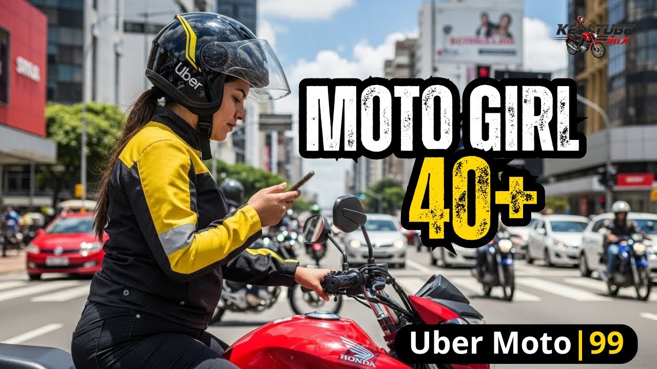 Moto Girl aos 40+ | Mototáxi região dos lagos | Uber Moto
