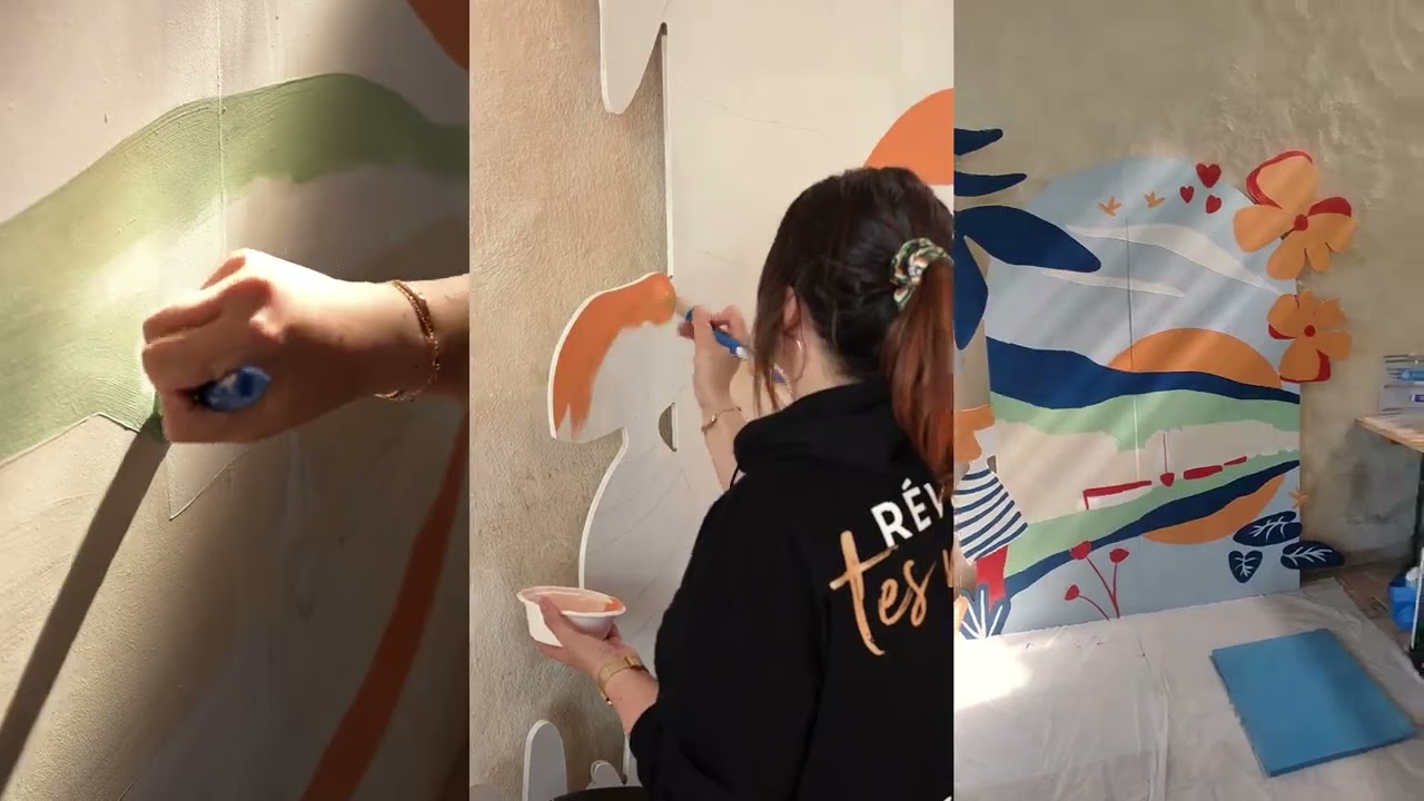 Atelier Luna&iuml;a - Artiste muraliste - Cr&eacute;ation de fresques murales