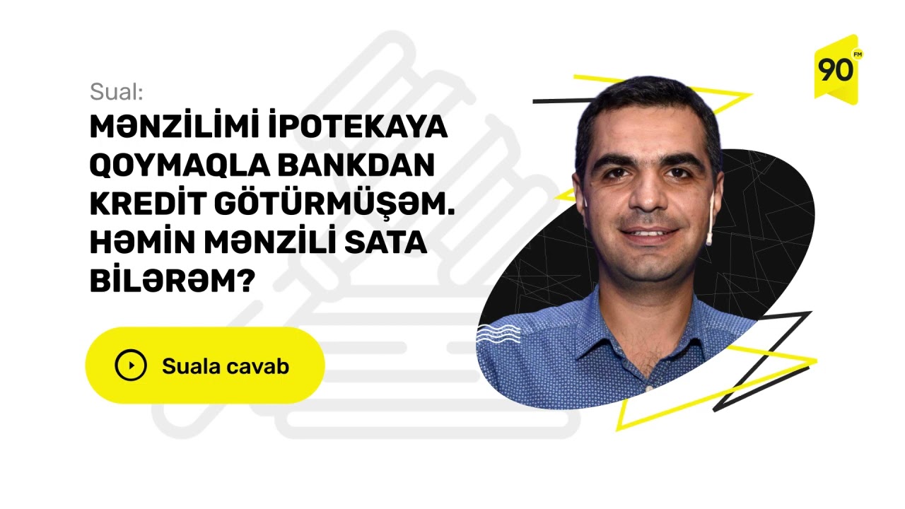 İpotekada olan mənzili satmaq