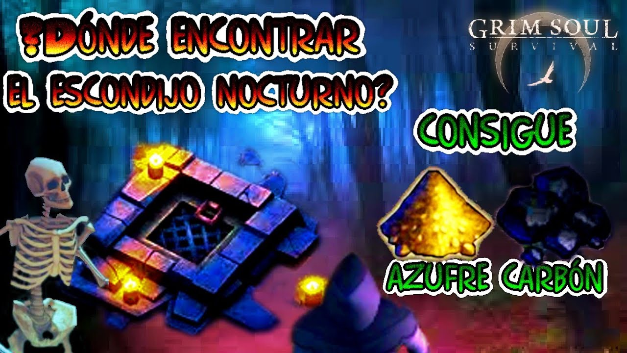 &iquest;C&oacute;mo encontrar y como pasar el escondrijo nocturno? Grim Soul Survival [2022] (KSC)